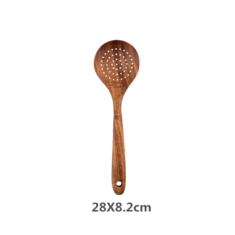 Natural Teak Wooden Utensil Set