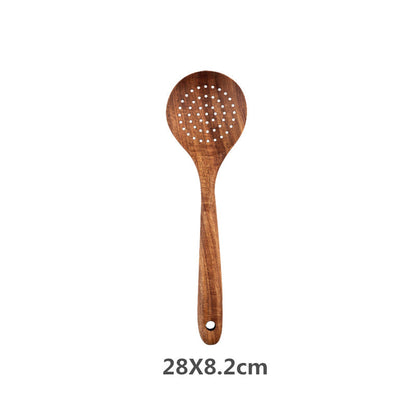 Natural Teak Wooden Utensil Set