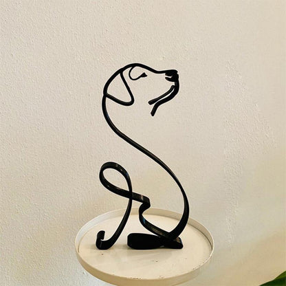 Pet Dog Figurine Home Decor Statue