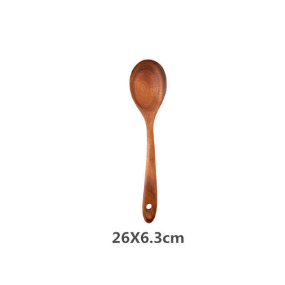Natural Teak Wooden Utensil Set
