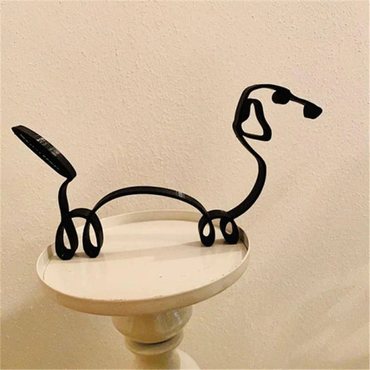 Pet Dog Figurine Home Decor Statue - Fesara