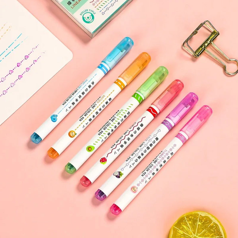 Vibrant Neon Color Markers