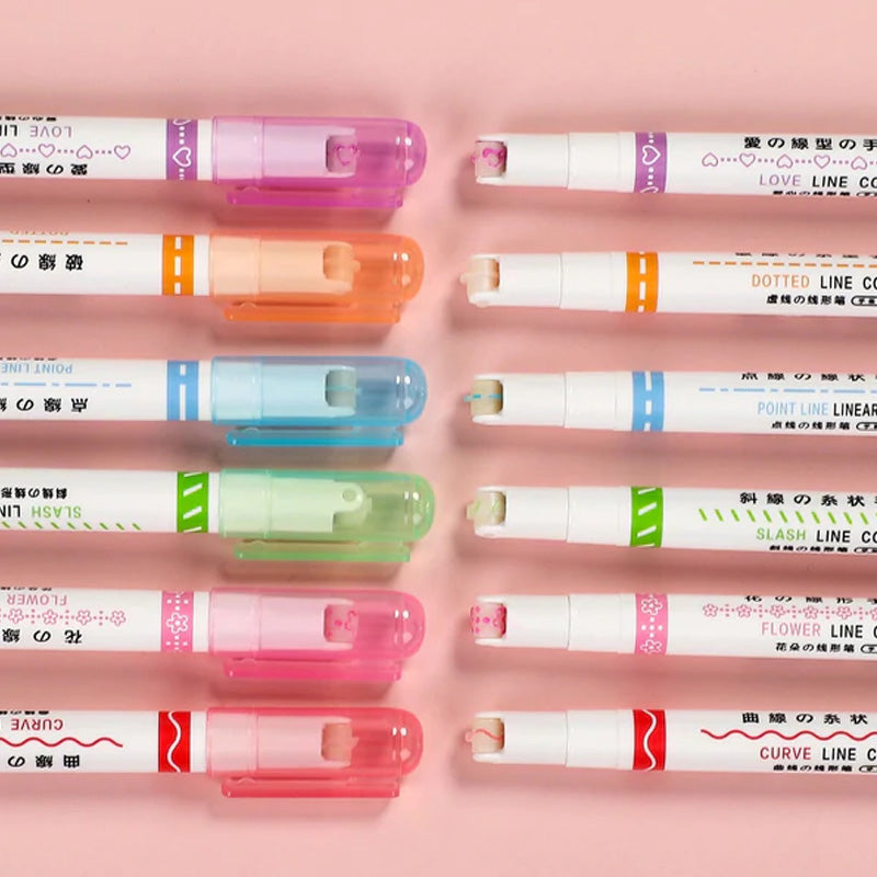Vibrant Neon Color Markers