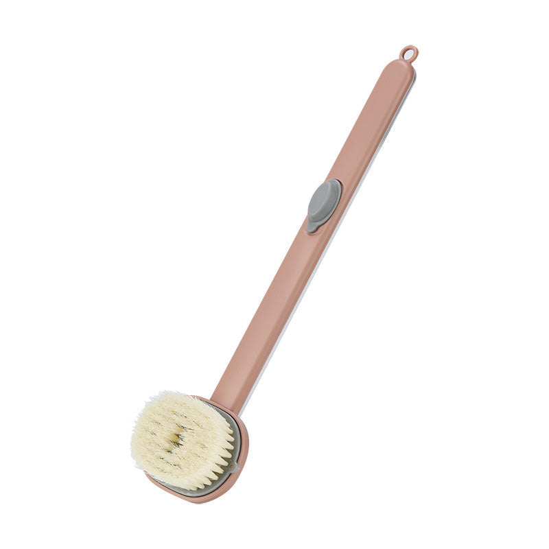 Extendable Bathroom Brush with Long Soft Handle