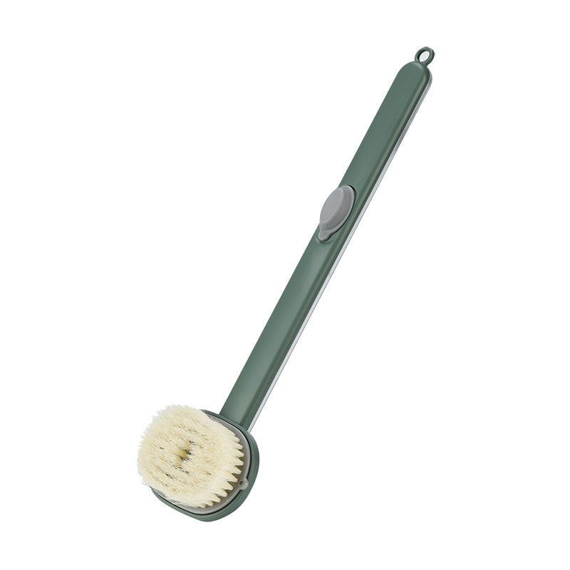 Extendable Bathroom Brush with Long Soft Handle
