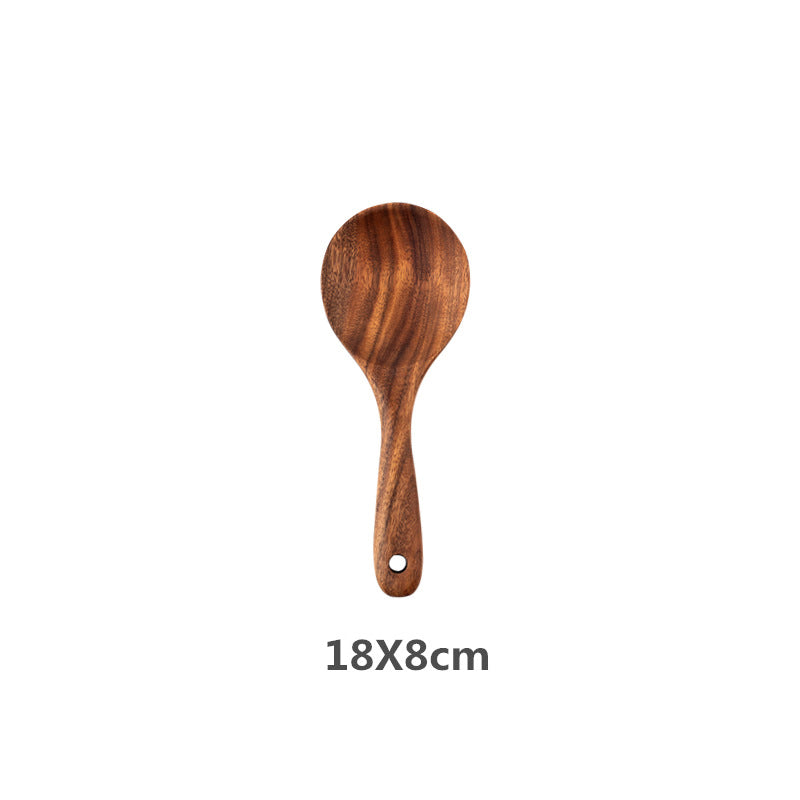 Natural Teak Wooden Utensil Set