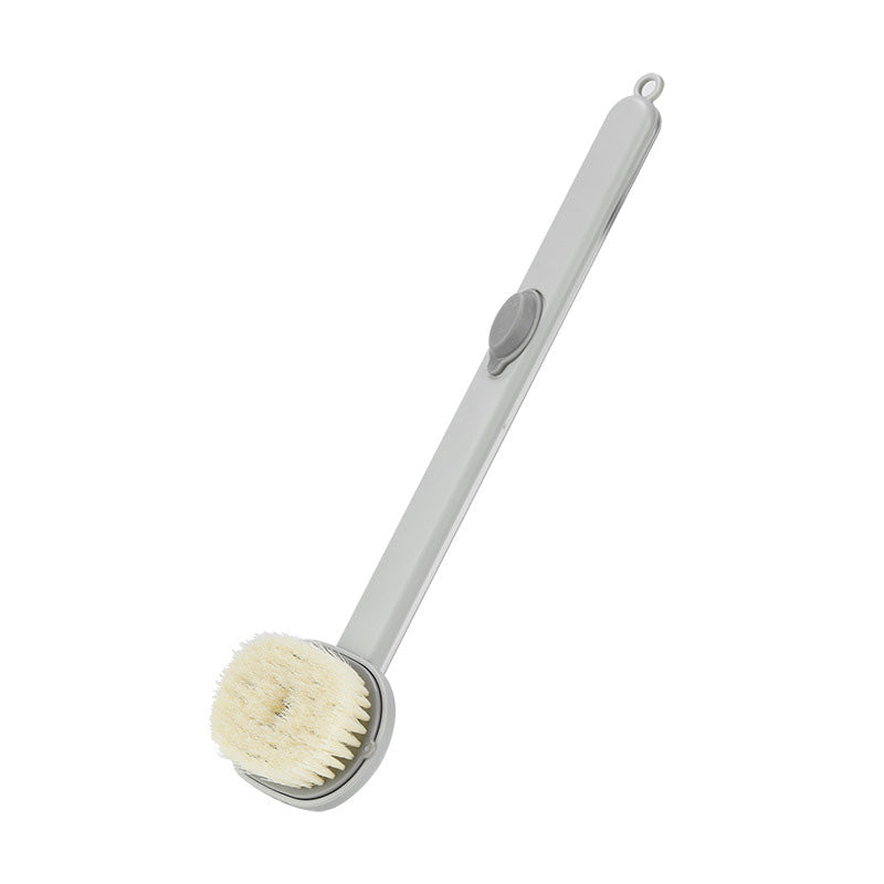 Extendable Bathroom Brush with Long Soft Handle