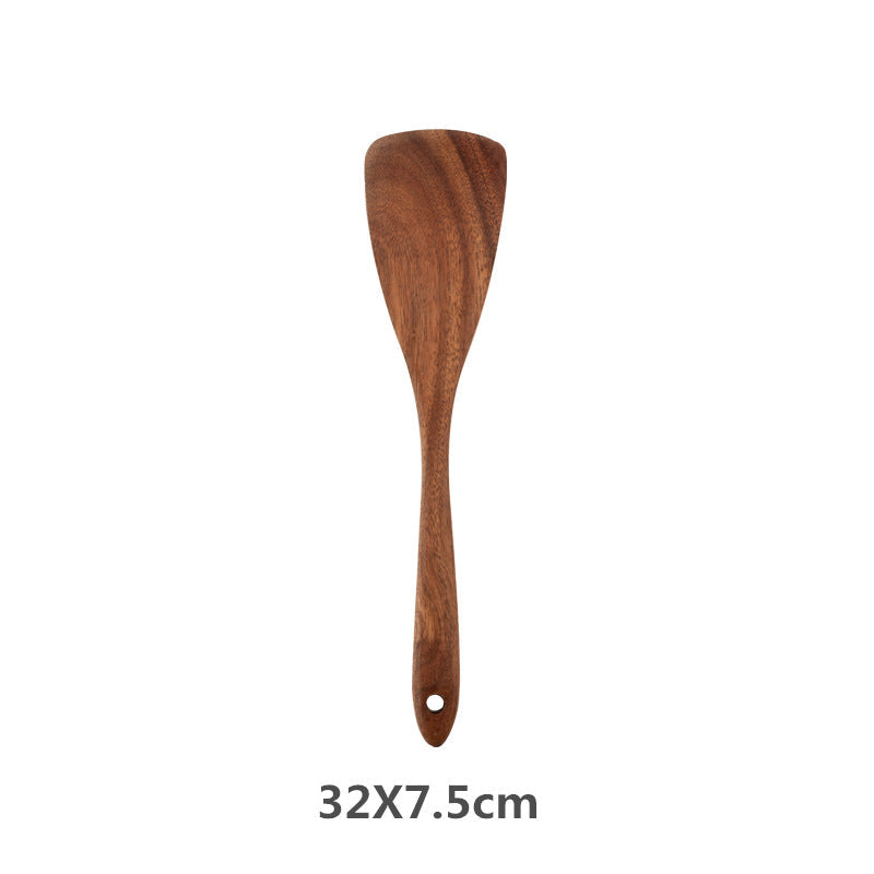 Natural Teak Wooden Utensil Set