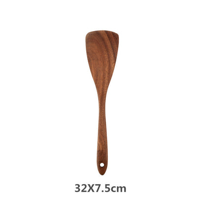 Natural Teak Wooden Utensil Set