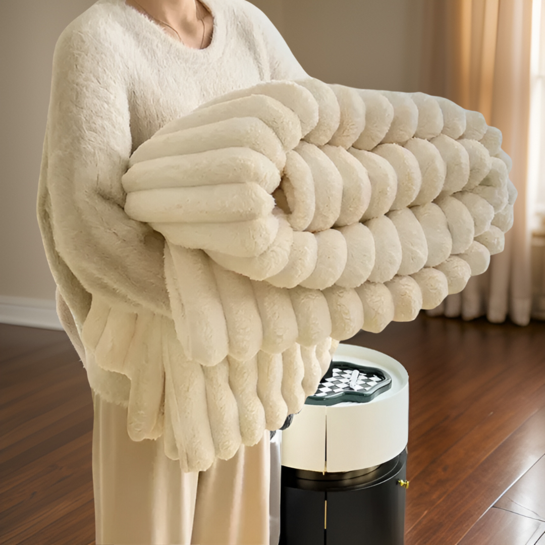 Cozy Soft Fleece Throw Blanket - Fesara