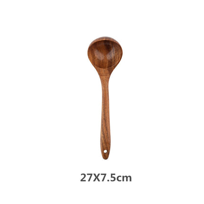 Natural Teak Wooden Utensil Set