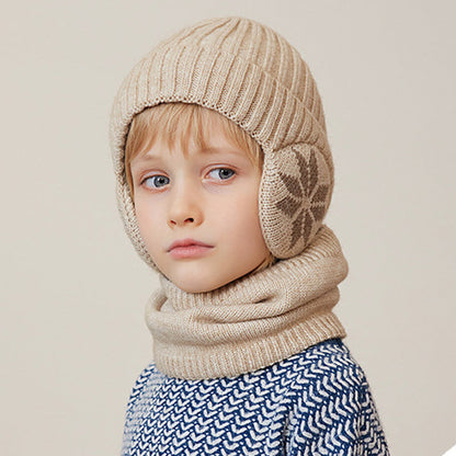 Cozy Kids Fleece Scarf and Beanie Set