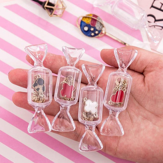 Clear Acrylic Candy Box Jewelry Organizer Set - Fesara