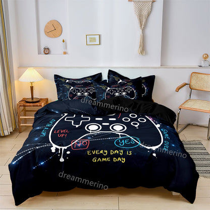 Gamer Bedroom Comforter Set - Fesara