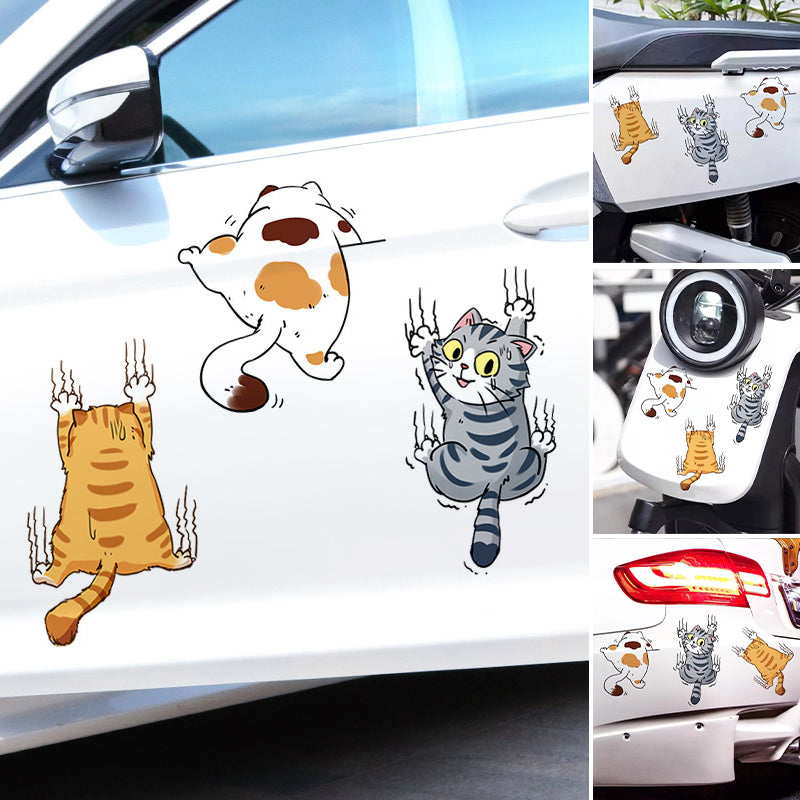 Funny Kitty Car Decal Sticker