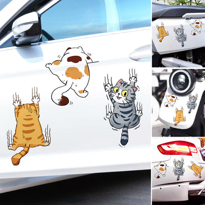 Funny Kitty Car Decal Sticker