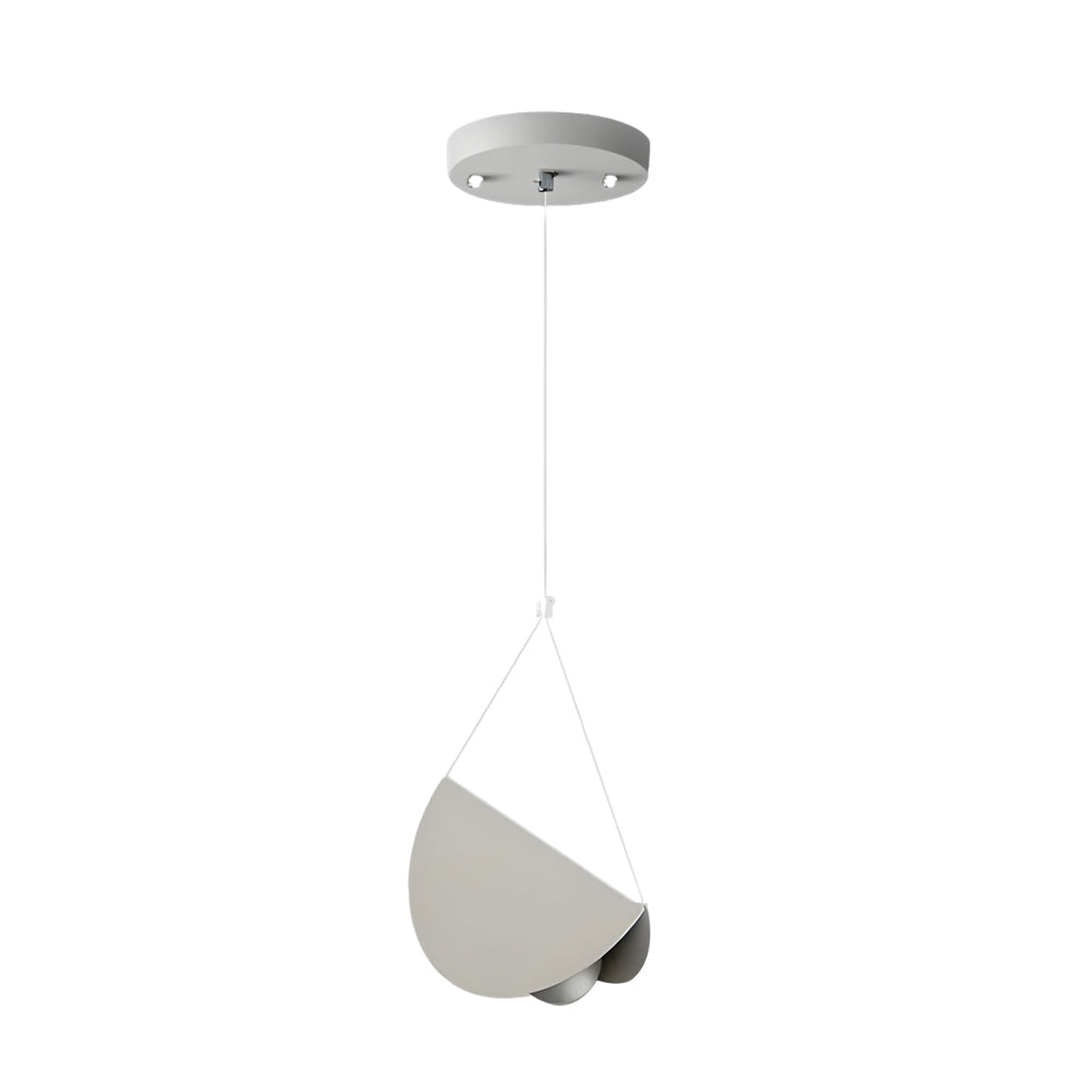 Elegant Modern White Drop Pendant Light - Fesara