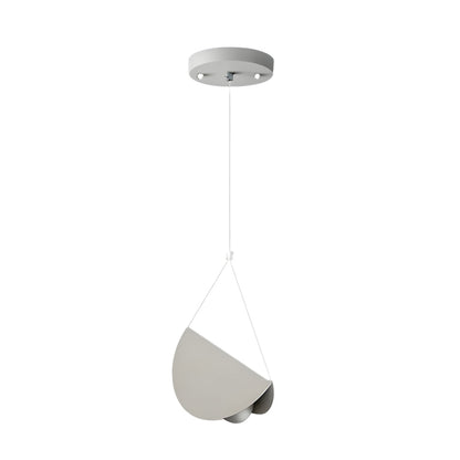 Elegant Modern White Drop Pendant Light - Fesara