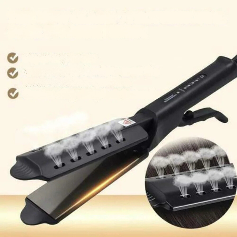 EasyStyle Dual Hair Curler and Straightener with Adjustable Heat - Fesara