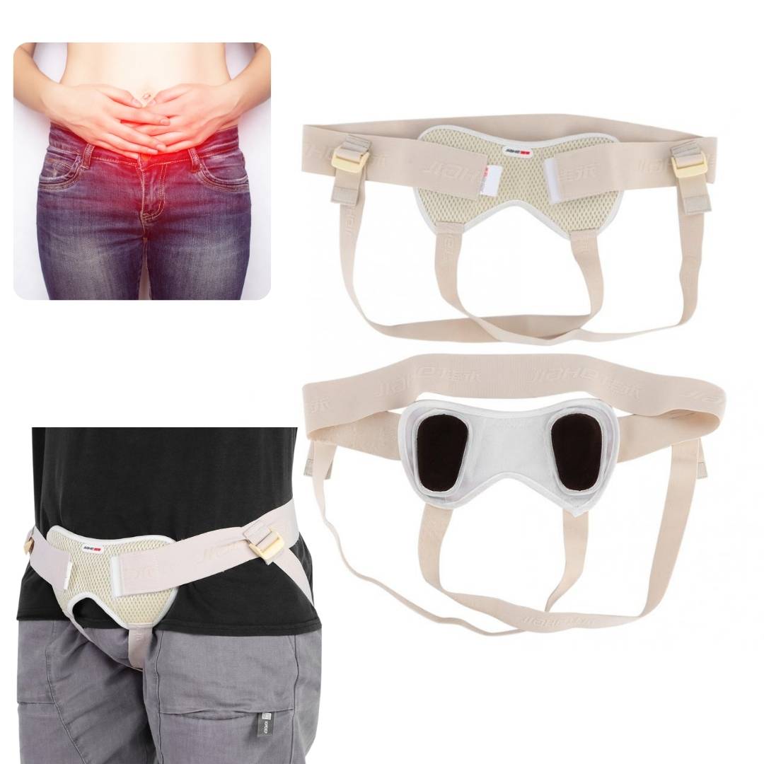 Men's Adjustable Hernia Support Belt for Comfort & Relief