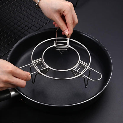 Premium Metal Food Steamer Rack Stand