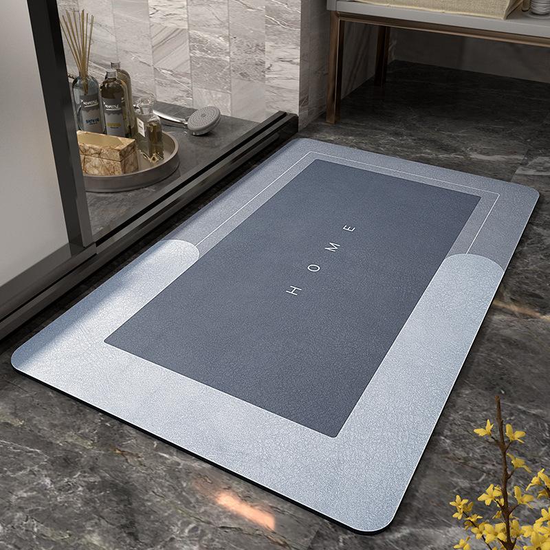 Luxury Bathroom Mat, Ultra Absorbent, Fast Drying Floor Mat