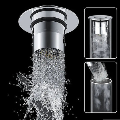 Easy Clean Stainless Steel Sink Drain Strainer