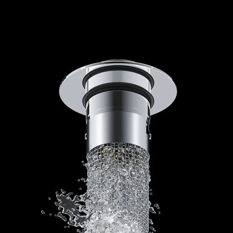 Easy Clean Stainless Steel Sink Drain Strainer