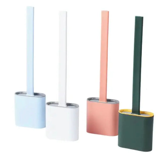 Gentle Non Scratch Toilet Brush with Soft Bristles - Fesara