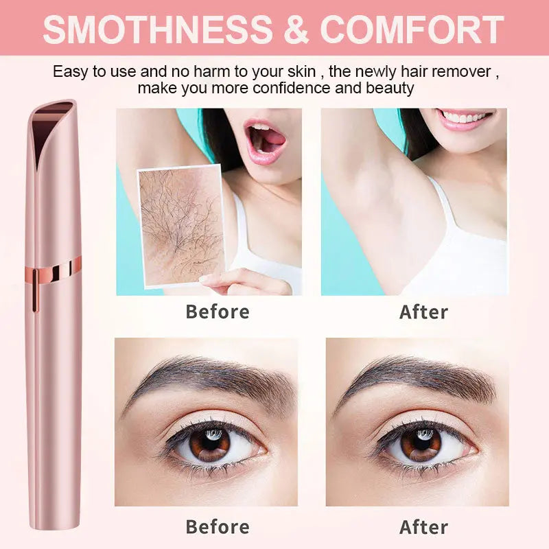Easy Electric Eyebrow Shaper for Smooth Hair Removal