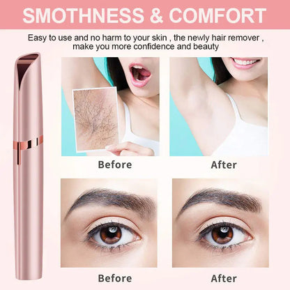 Easy Electric Eyebrow Shaper for Smooth Hair Removal