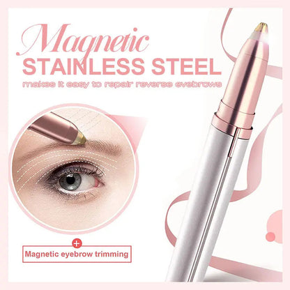 Easy Electric Eyebrow Shaper for Smooth Hair Removal