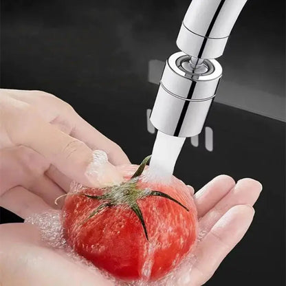 360° Kitchen Faucet Spray Nozzle - Easy 2 Mode Water Spray