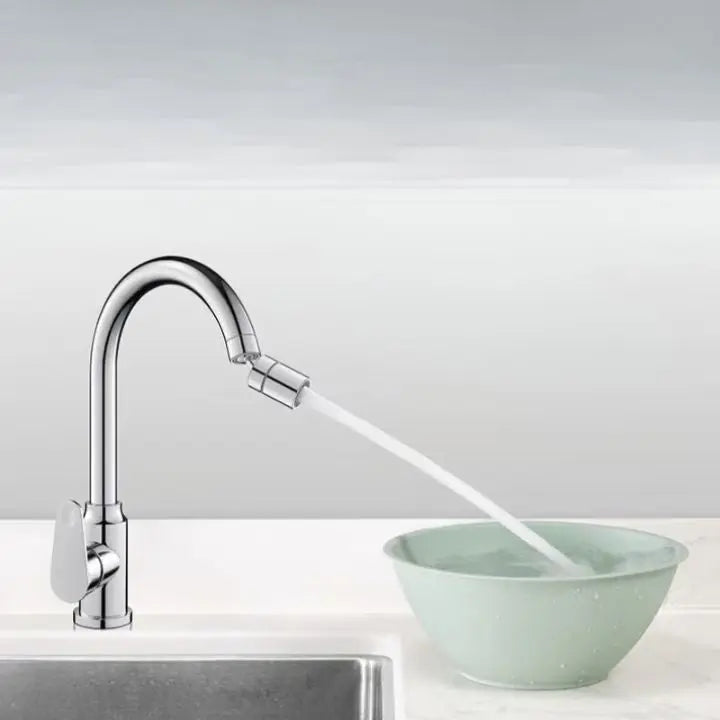 360° Kitchen Faucet Spray Nozzle - Easy 2 Mode Water Spray