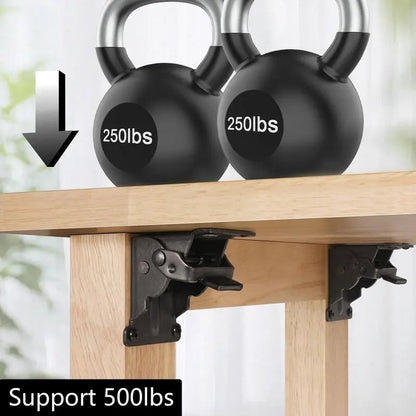 Compact Metal Table Leg Support