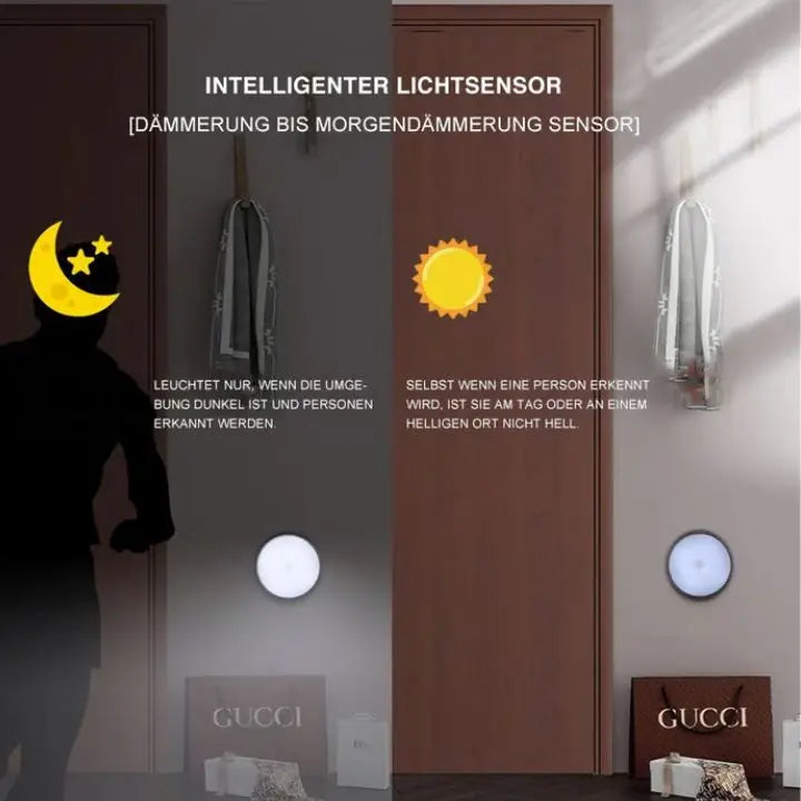 Bright Automatic Motion Night Lamp