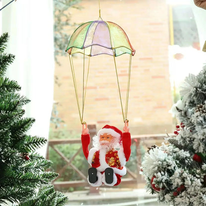 Fun Christmas Flying Santa Decoration - Fesara