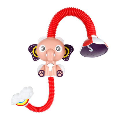 Colorful Elephant Kid Shower Toy