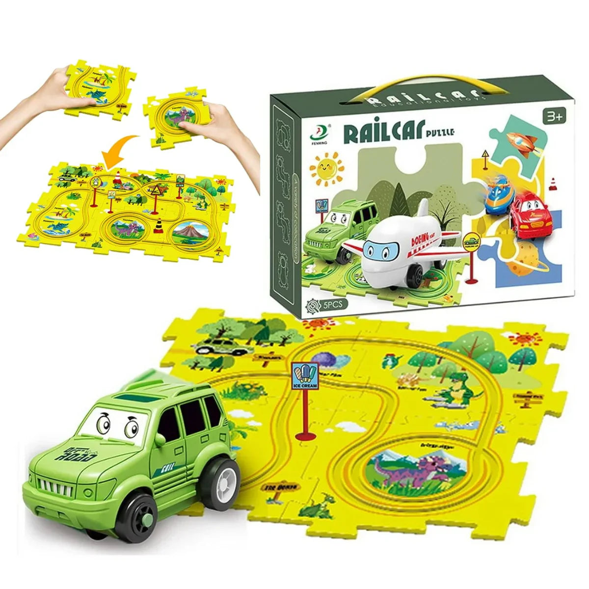 Ultimate Build Your Own Racing Track Set
