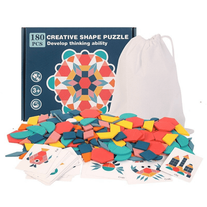 Colorful Geometric Puzzle Toy - Fesara