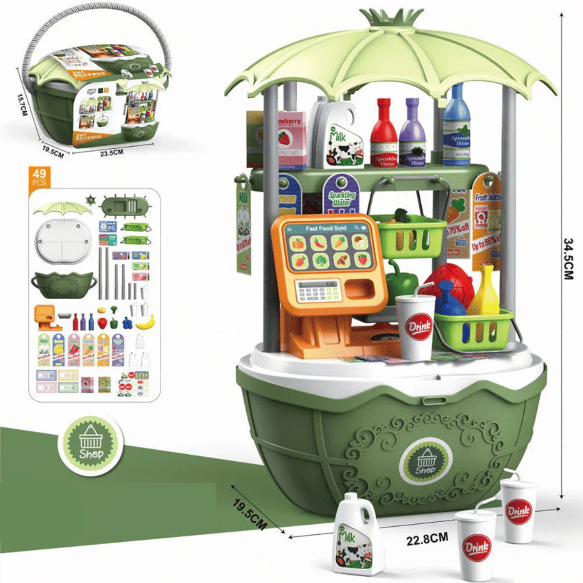 Sweet Treat Ice Cream Cart
