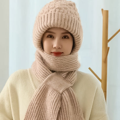 Warm Windproof Hearing Protection Hat Set