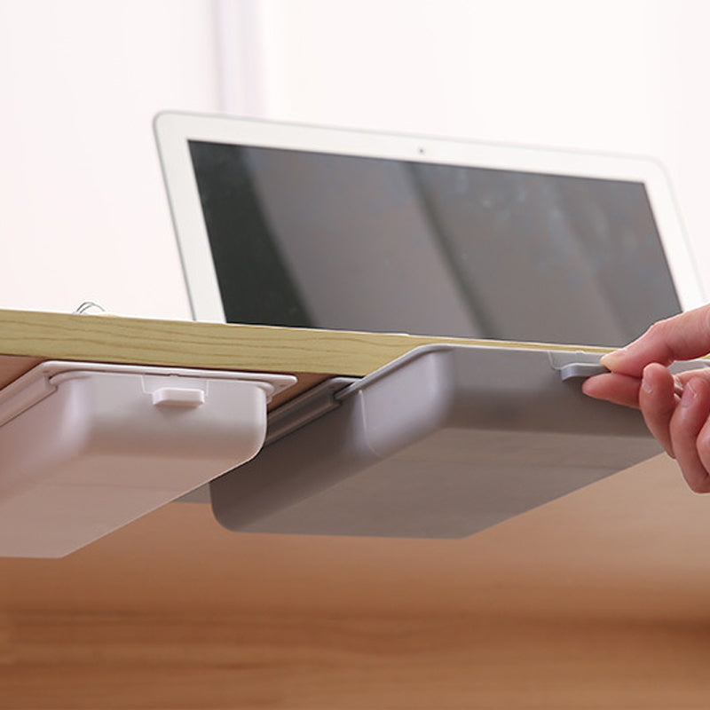 Space Saving Under Desk Storage Drawer