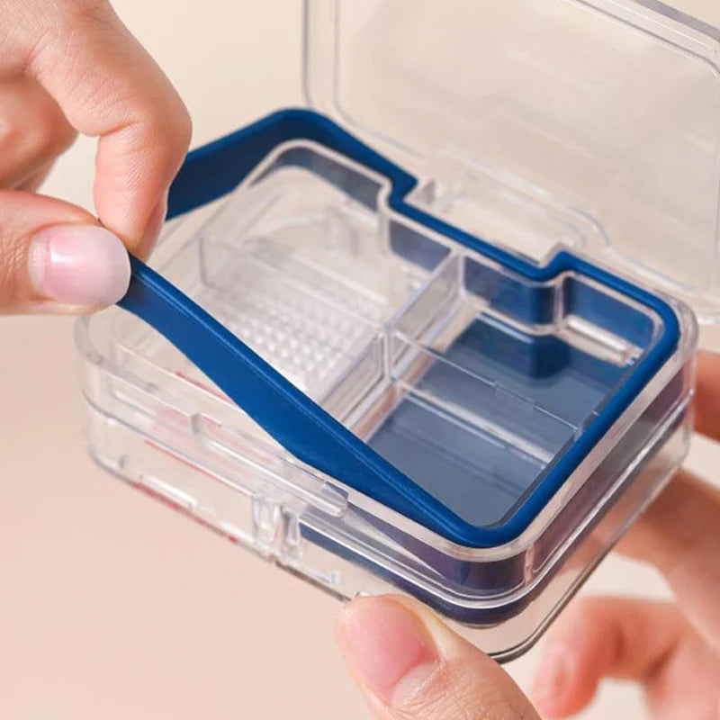 Travel Compact Pill Container