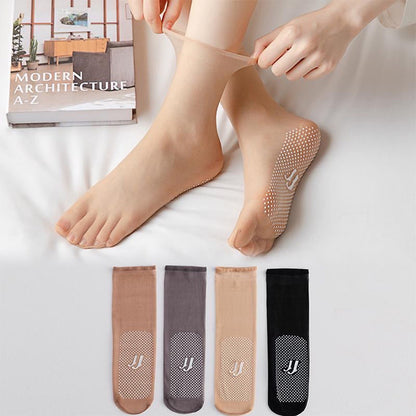 Fesara | Thin, Grip Crystal Soft Socks