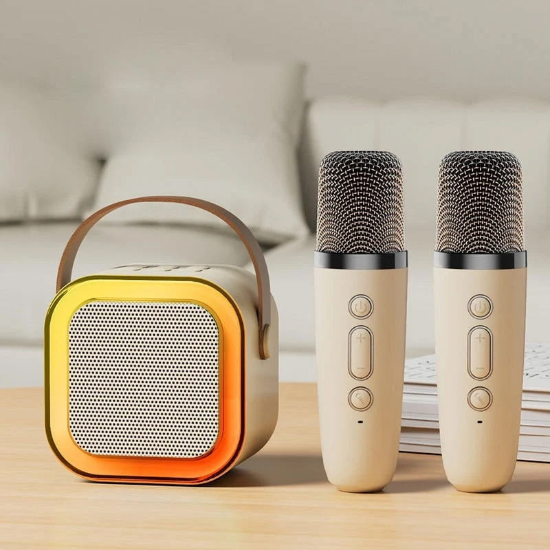 Fun Kids Portable Karaoke Machine with Wireless Mics