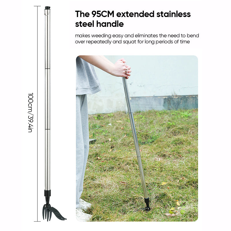 Fesara | Durable Extendable Garden Weed Remover Tool