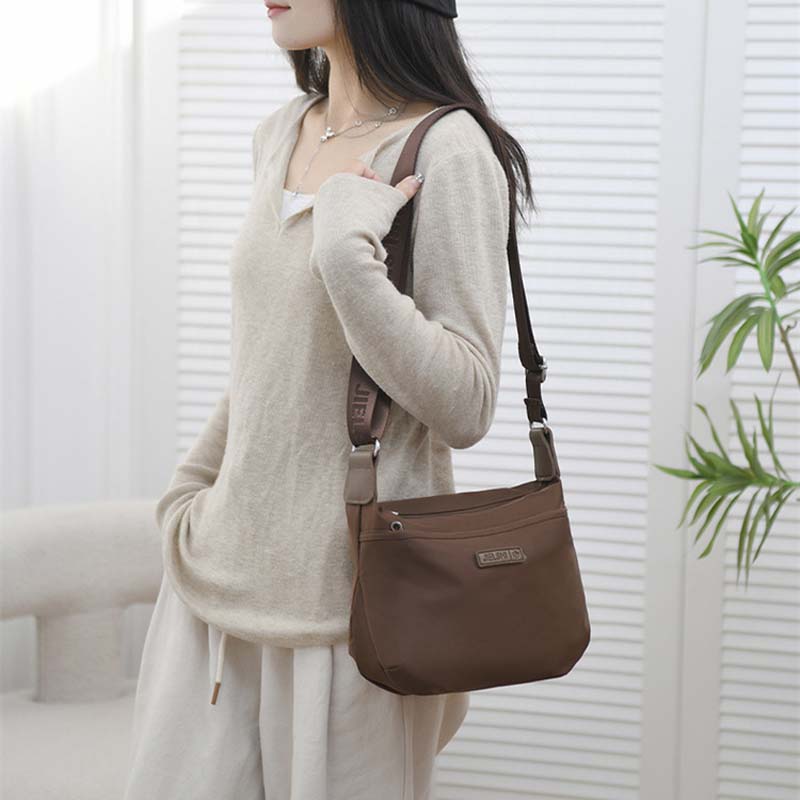 Waterproof Women's Crossbody Bag with Anti-Theft Protection