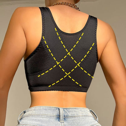 Sexy Lace Push Front Closure Bra