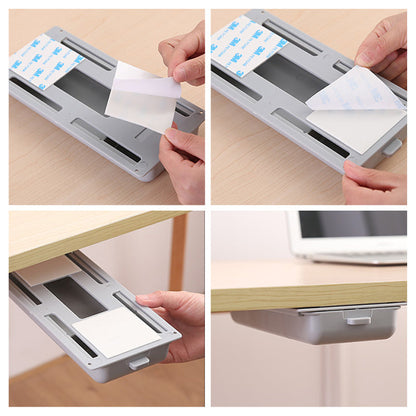 Space Saving Under Desk Storage Drawer